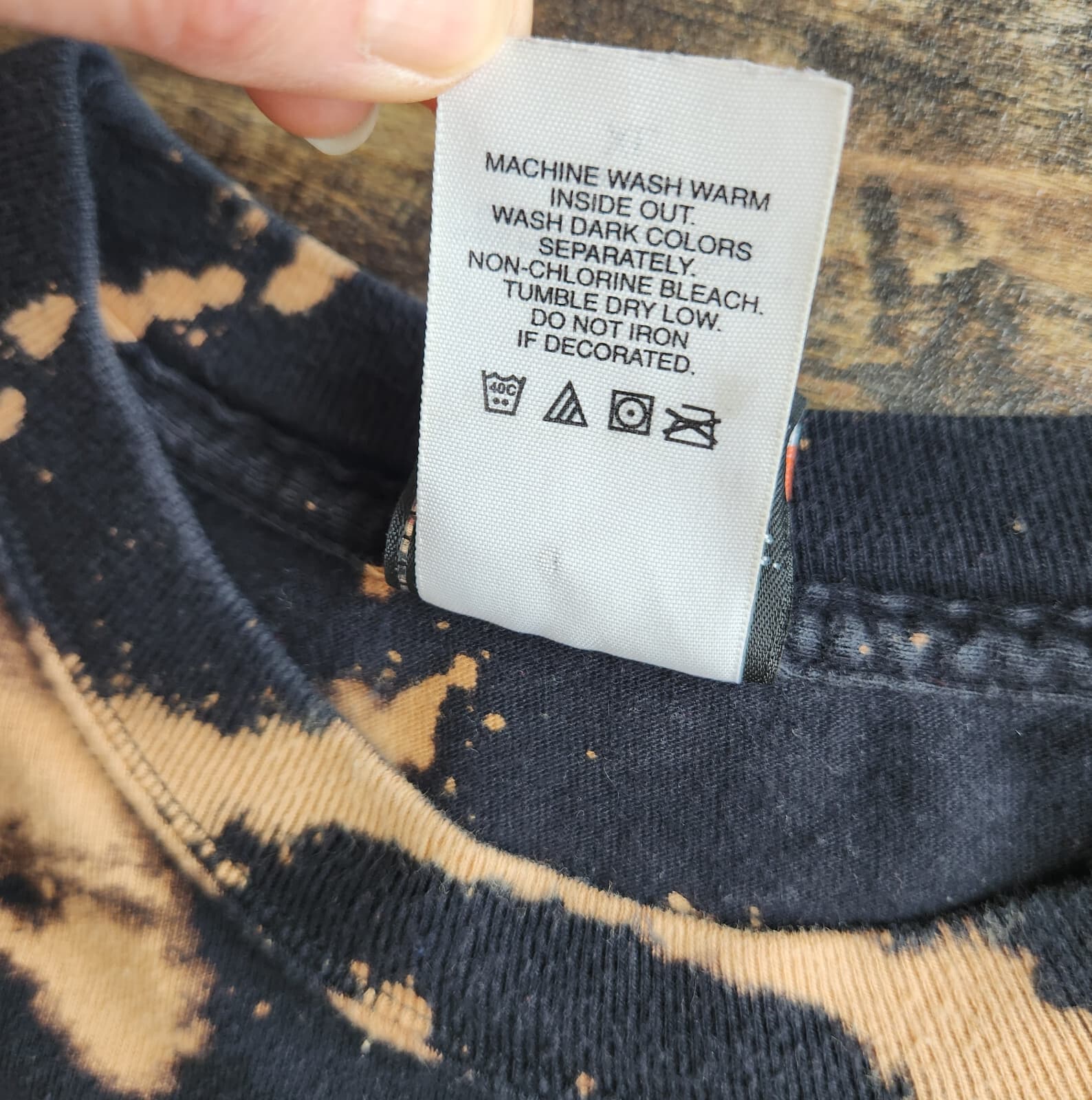 Vintage Harley-Davidson USA Graphic Tie-Dye Crop T-Shirt Pre-Shrunk Cotton XL - Thumbnail 12