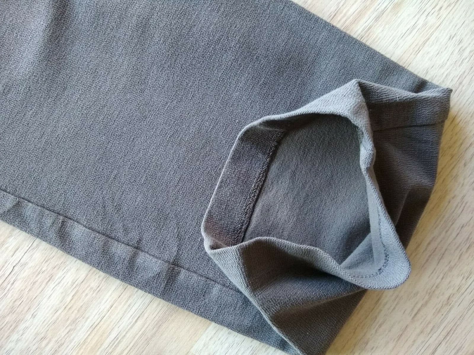 Eileen Fisher Viscose Blend Stretch Knit Crop Pants Pullon Elastic Waist Brown S - Thumbnail 5