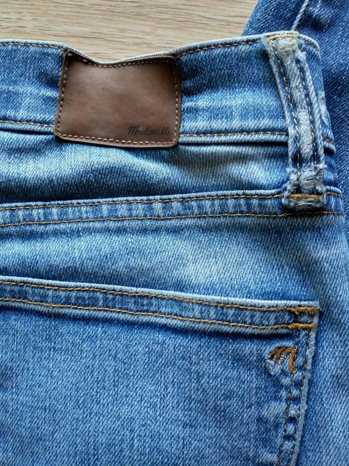 Madewell Skinny Skinny Jeans 9" Rise Medium Wash Blue Women Sz.27 E0267 - Thumbnail 11