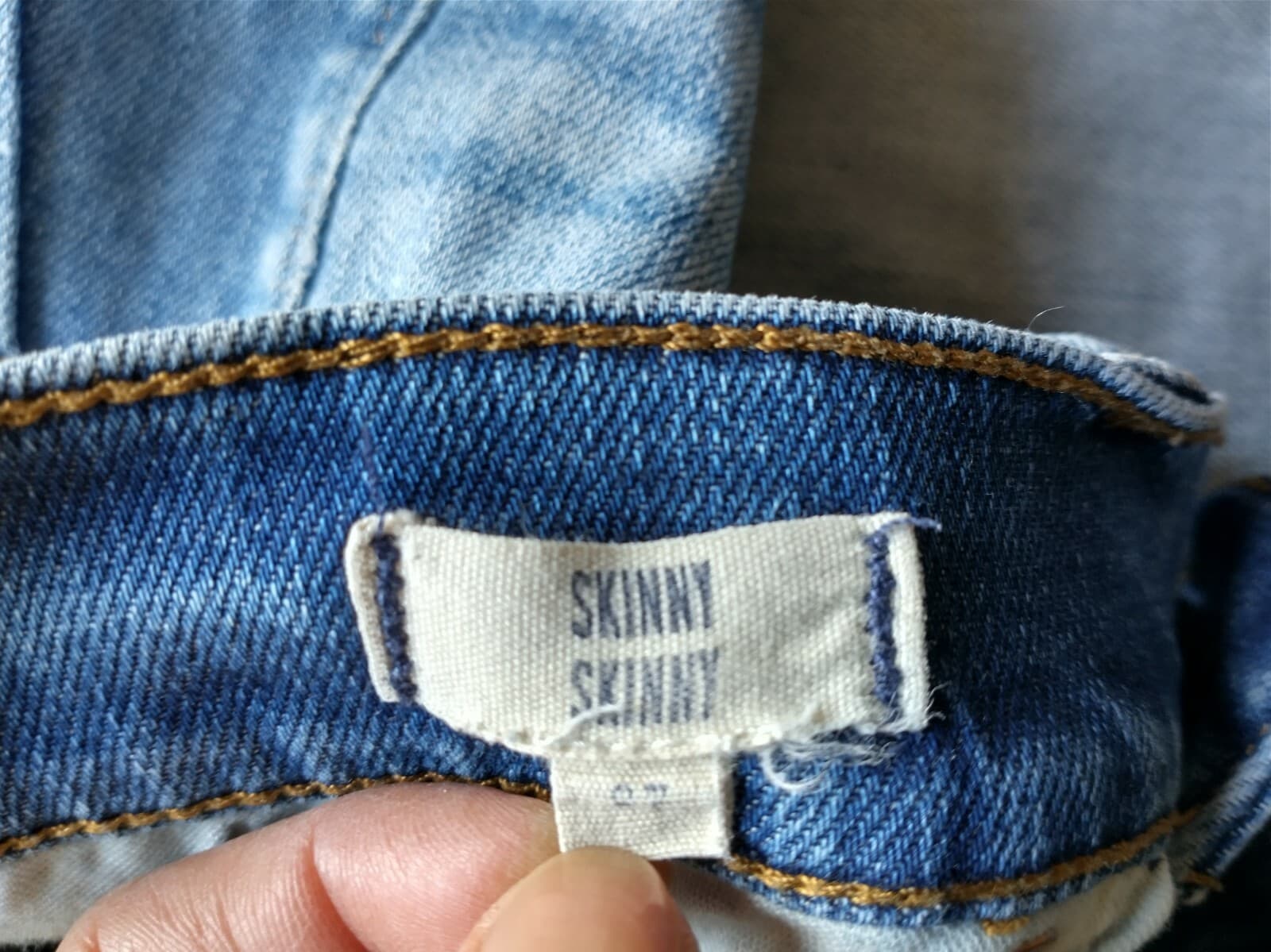 Madewell Skinny Skinny Jeans 9" Rise Medium Wash Blue Women Sz.27 E0267 - Thumbnail 8