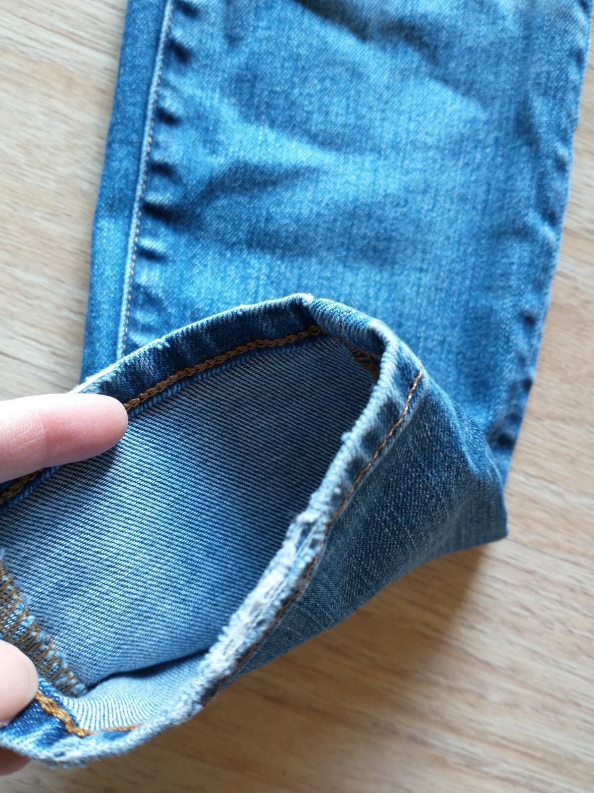 Madewell Skinny Skinny Jeans 9" Rise Medium Wash Blue Women Sz.27 E0267 - Thumbnail 6