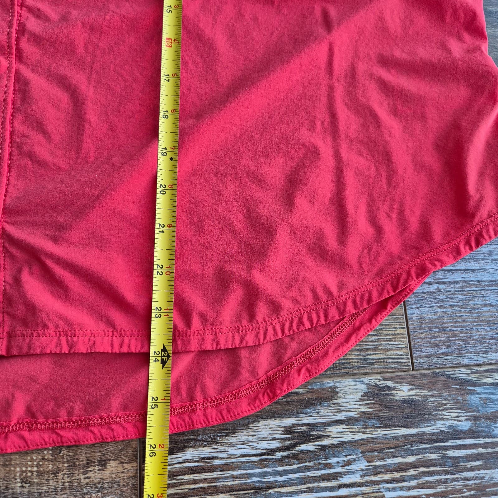 Outdoor Research Astroman UPF 30 Sun Shirt Short Sleeve Pocket Red Women's XXL - Thumbnail 14