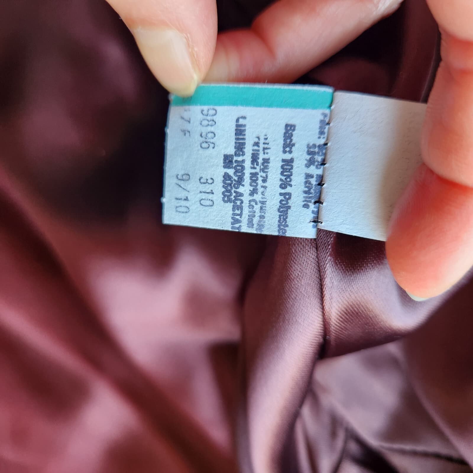 Vintage Jordache Faux Fur Mink Ripped-Knit Jacket Zip-Up Pocket Brown Women 9/10 - Thumbnail 11