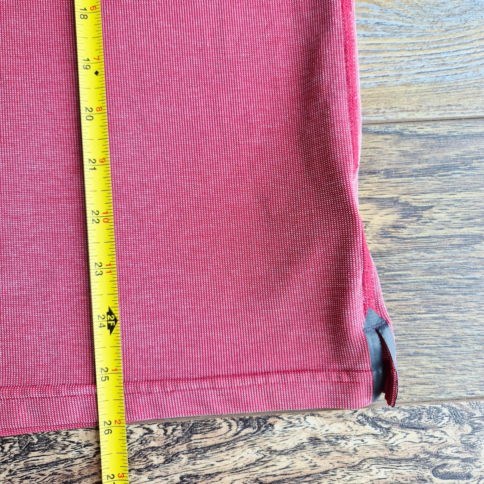 RHONE Delta Pique Polo Premium Lightweight Mesh Shirt Short Sleeve Red Men's S - Thumbnail 9