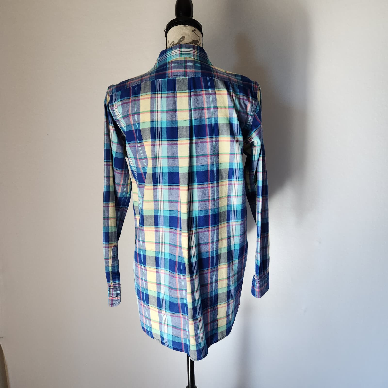 Denim & Supply RL Boyfriend Plaid Shirt Button-Down Long Sleeve Multicolor Sz.S - Thumbnail 5