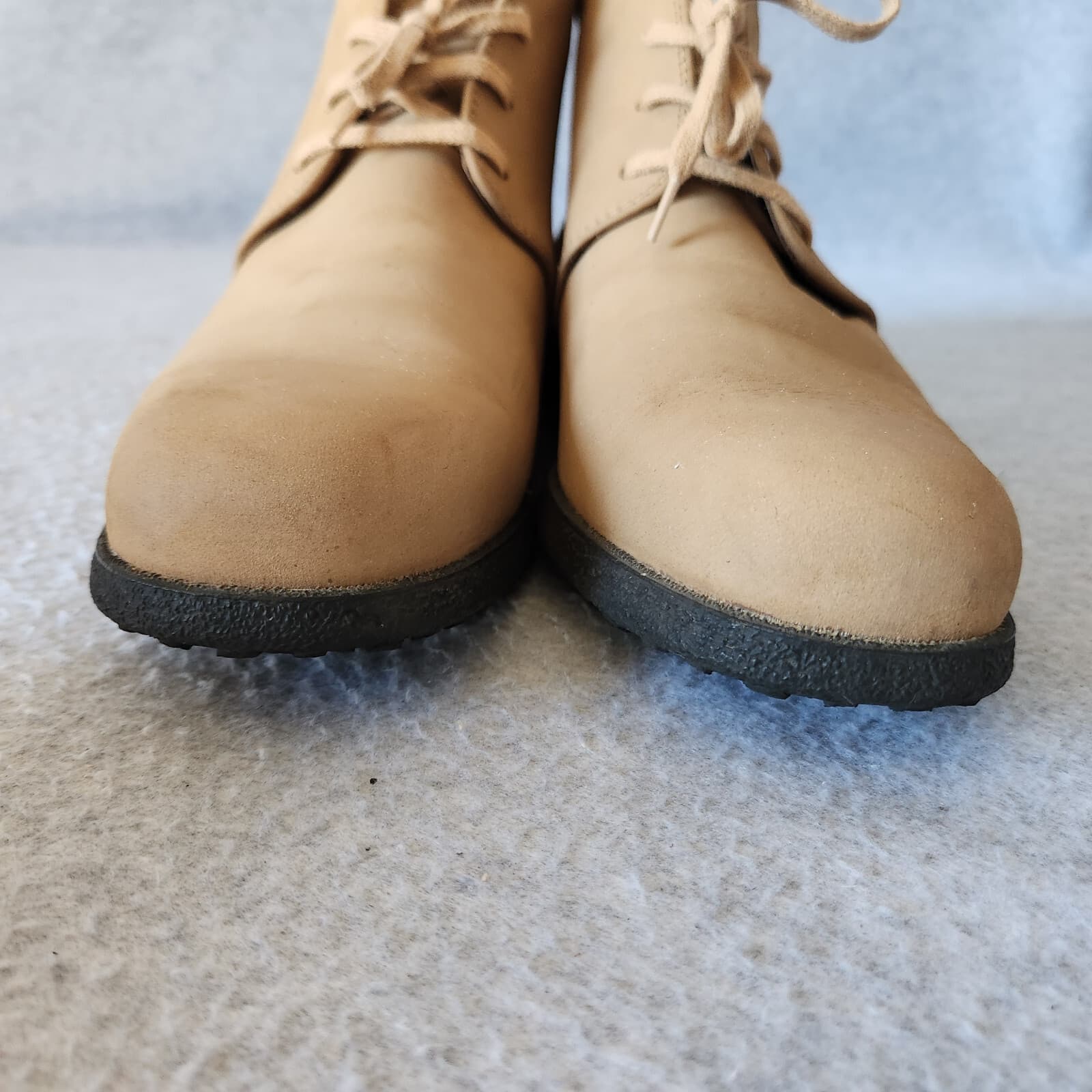 Tod’s Tan Leather Ankle Desert Chukka Boots Lace-Up Women's EU38 US7.5 - Thumbnail 4