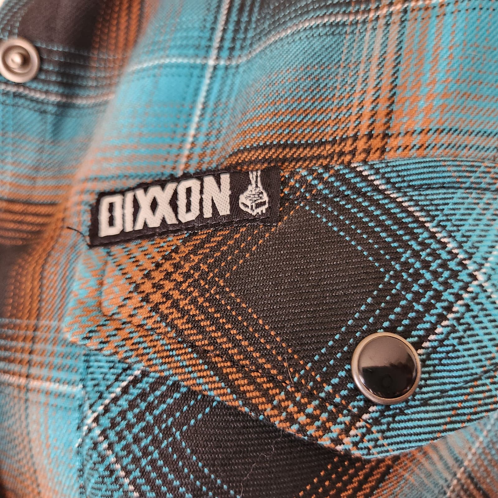 NWoT Dixxon x Switch Suspension Flannel Western Shirt Snap Long Sleeve Women's S - Thumbnail 6