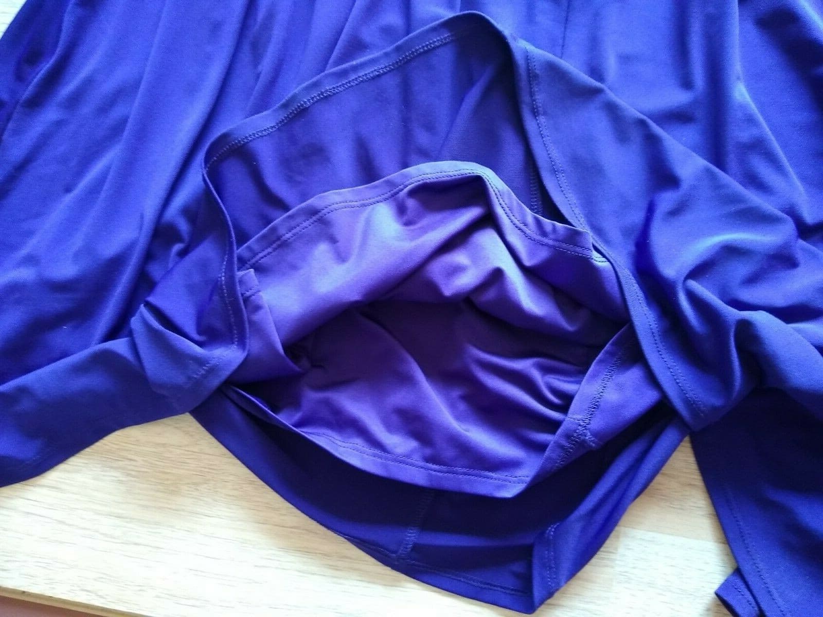 Soft Surroundings NWT Maxi Knit Dress Sleeveless Beads Embellished Purple Sz.PL - Thumbnail 9