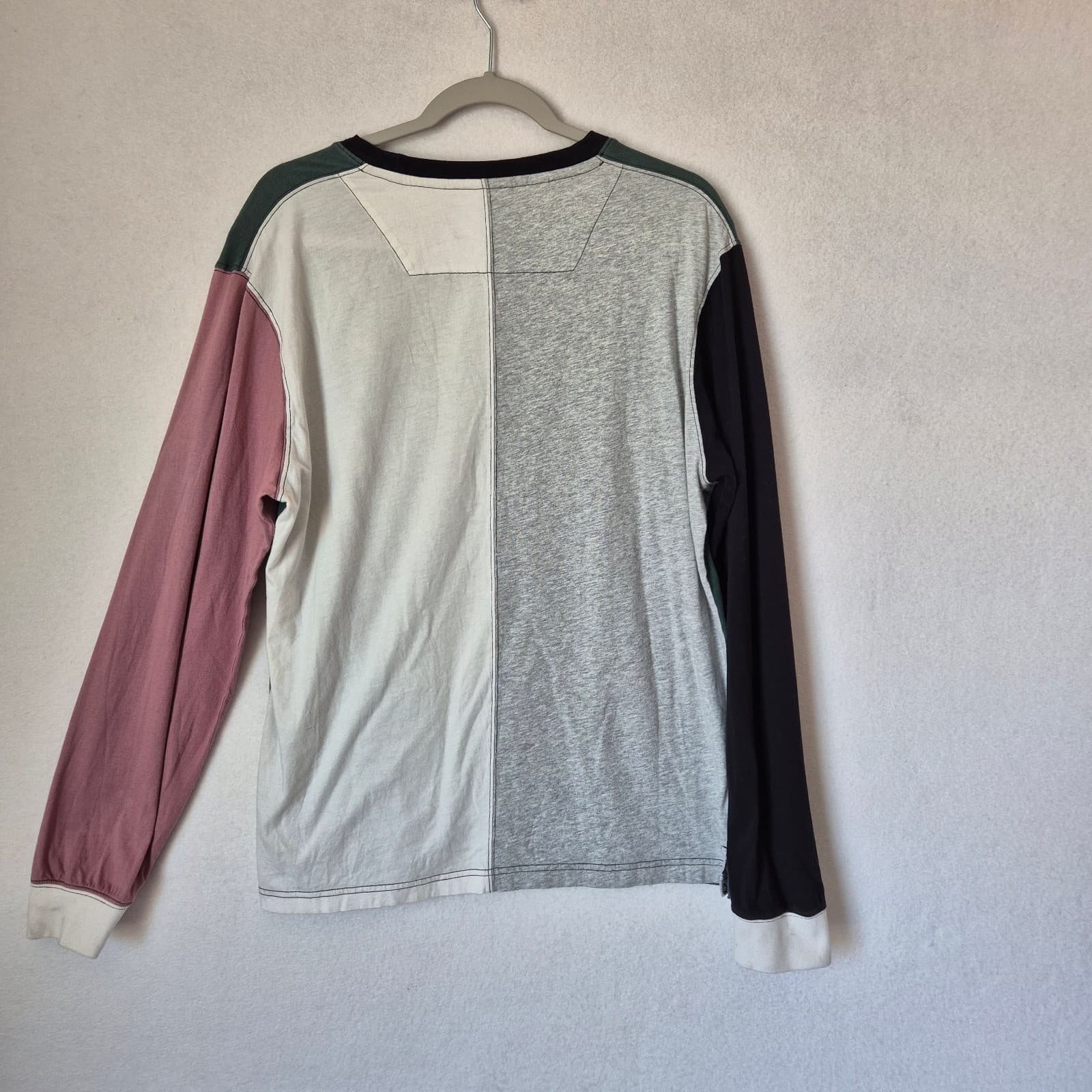 Rodd & Gunn Sport Fit Wnwn T-Shirt Crewneck Long Sleeve Colorblock Cotton Mens M - Thumbnail 7