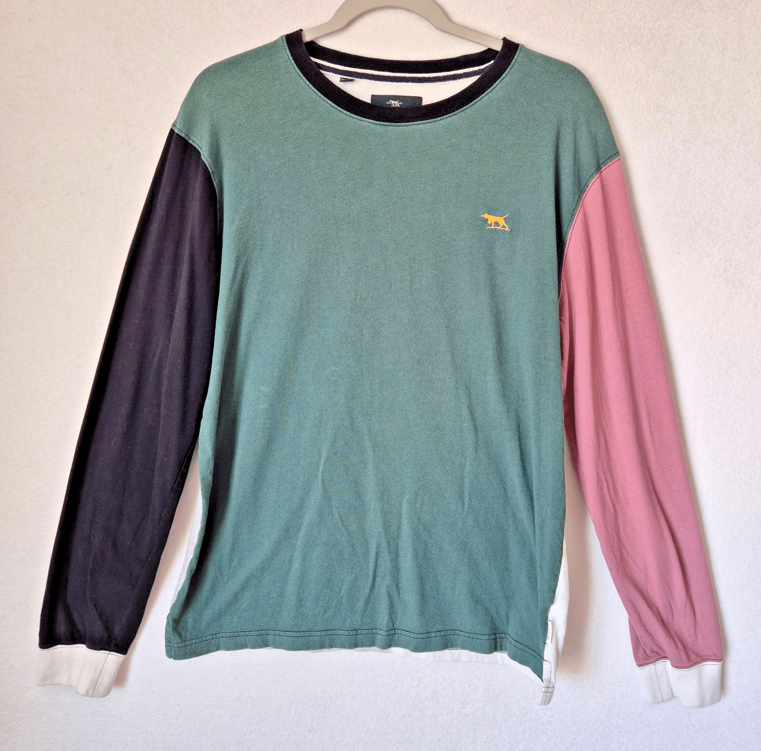 Rodd & Gunn Sport Fit Wnwn T-Shirt Crewneck Long Sleeve Colorblock Cotton Mens M - Thumbnail 3
