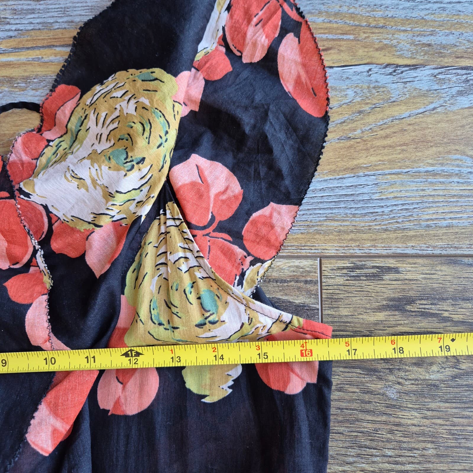 NWoT The GREAT. Geranium Midi Dress Romantic Ruffle V-Neck Cabbage Rose Sz.1 (S) - Thumbnail 14