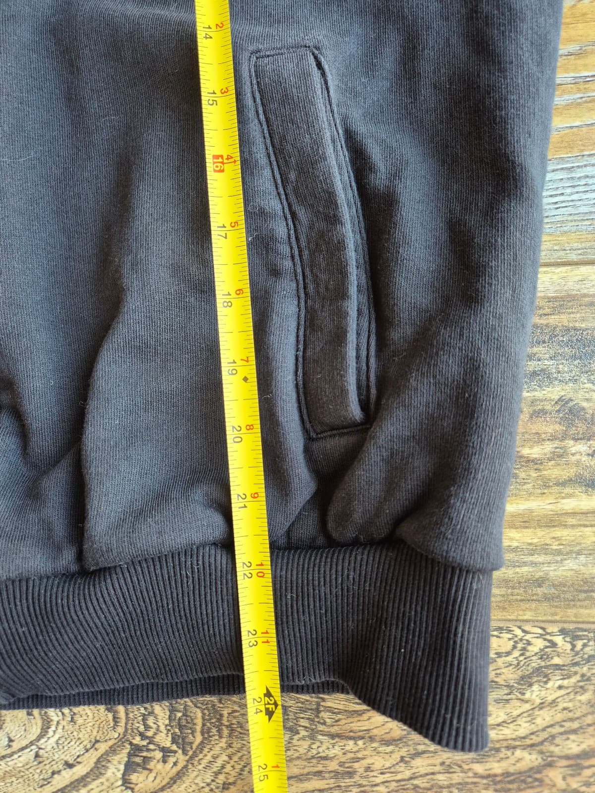 DOLCE & GABBANA Staff Made in Italy French Terry Zip-Up Jacket Cotton Black EU50 - Thumbnail 11