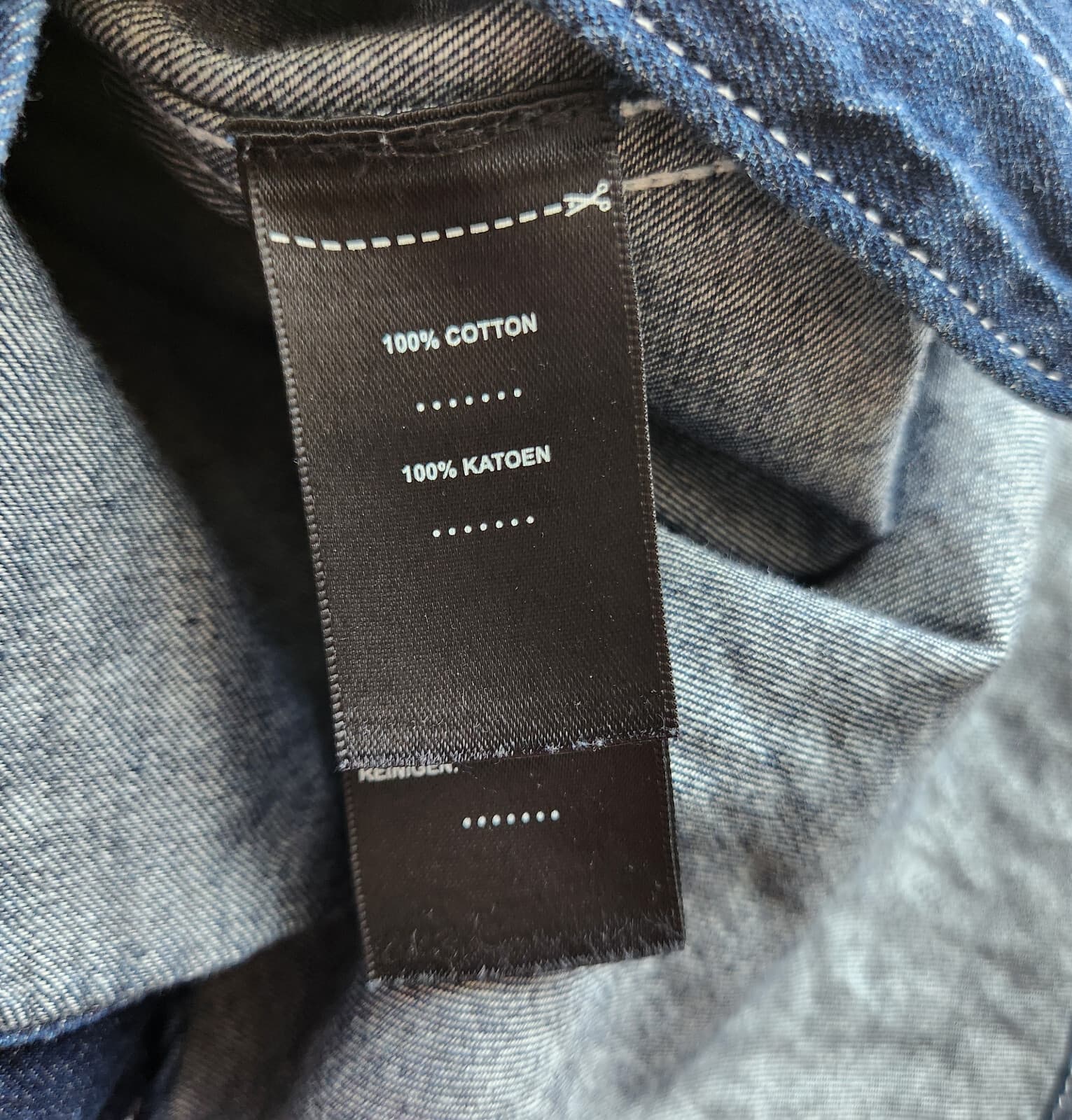 NWoT Harley-Davidson Blue Denim Metal Button Shirt Slim Fit Long Sleeve Men's M - Thumbnail 8