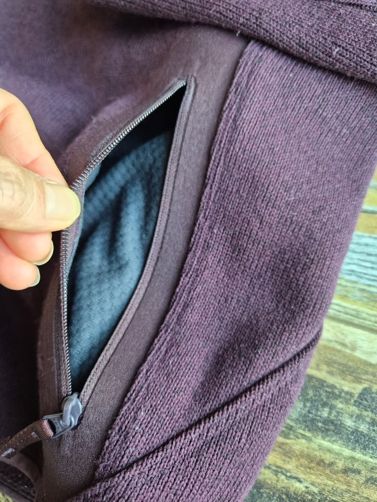 Arc'teryx Women's Small Covert Pullover Hoody Fleece Lined Phantasm Heather - Thumbnail 12