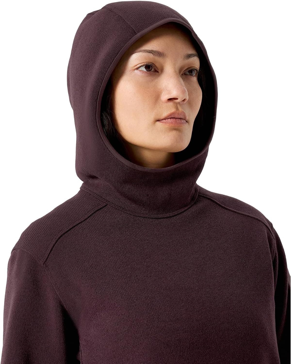Arc'teryx Women's Small Covert Pullover Hoody Fleece Lined Phantasm Heather - Thumbnail 9