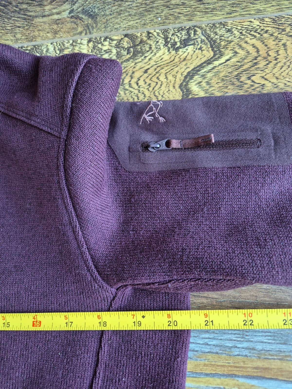 Arc'teryx Women's Small Covert Pullover Hoody Fleece Lined Phantasm Heather - Thumbnail 17