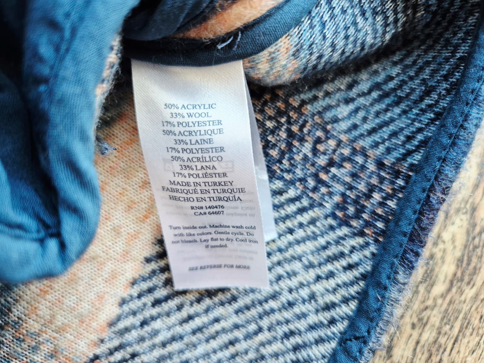Faherty Cotswold Wool Blend Audry Plaid Fleece Shacket Shirt Jacket Oversize XS - Thumbnail 11