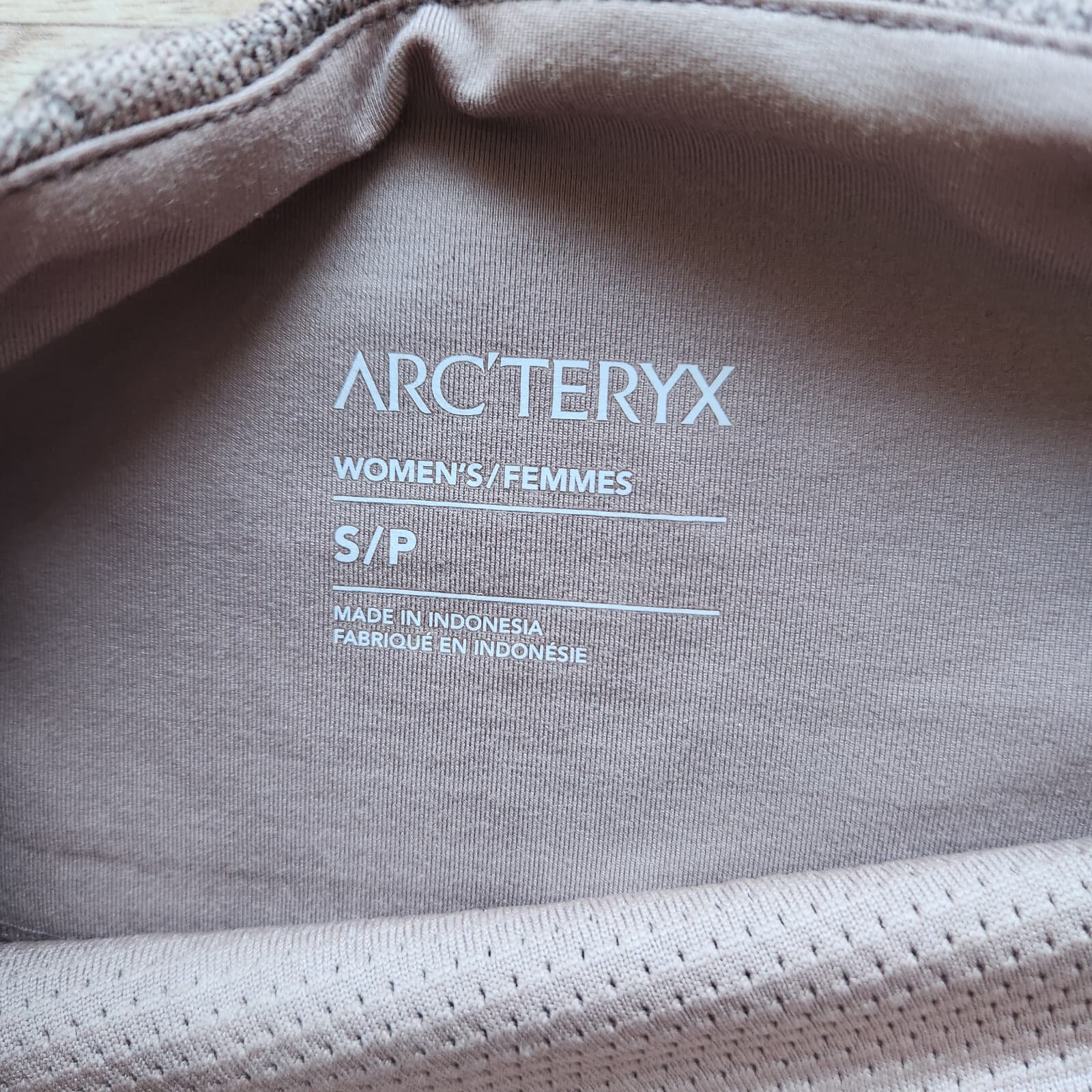 Arc'teryx Laina Mini Shift Dress Pullover Short Sleeve Mock Neck Knit Brown Sz.S - Thumbnail 10