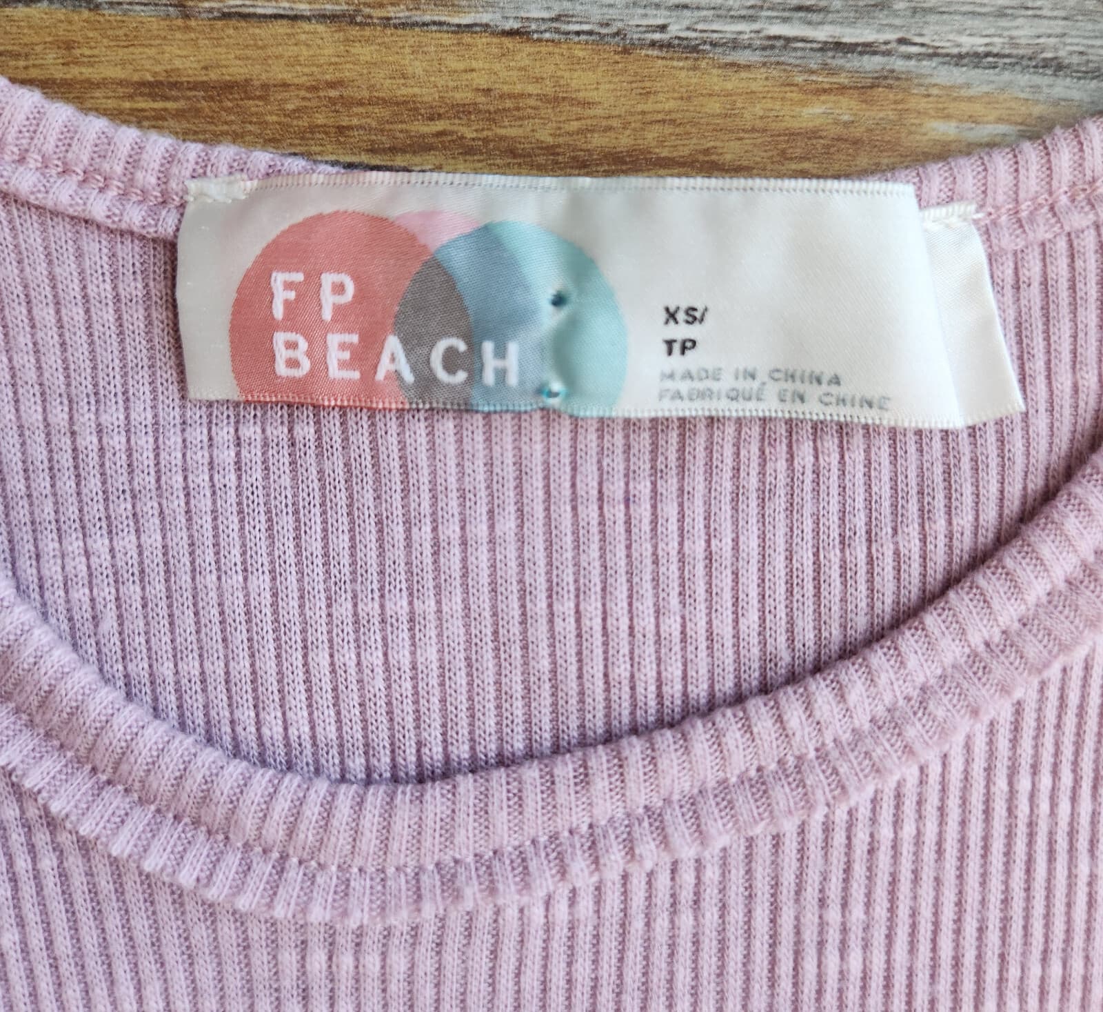 Free People La Nite Beach Ribbed Knit Mini Swing Tank Dress Light Purple Sz.XS - Thumbnail 10