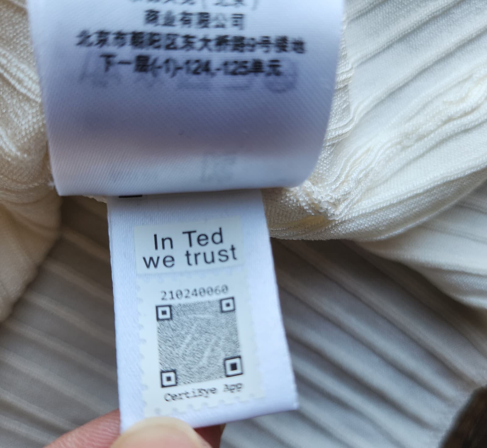 Ted Baker Meenaa Collared Cardigan Gold Button Ribbed Knit Ivory Viscose Sz.4/M - Thumbnail 14
