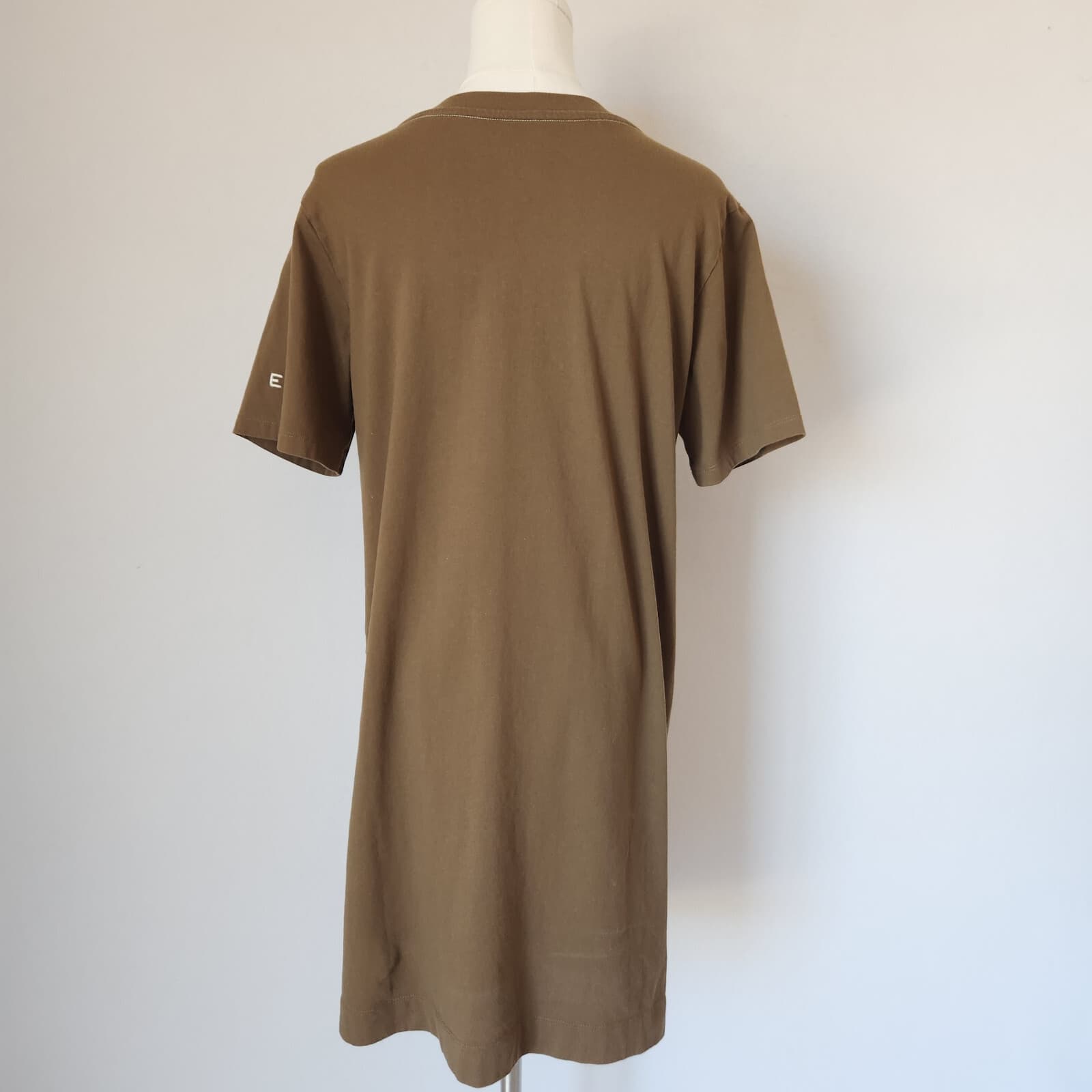 Everlane The Organic Cotton Weekend Tee Dress Pocket Short Sleeve Green Womens S - Thumbnail 9
