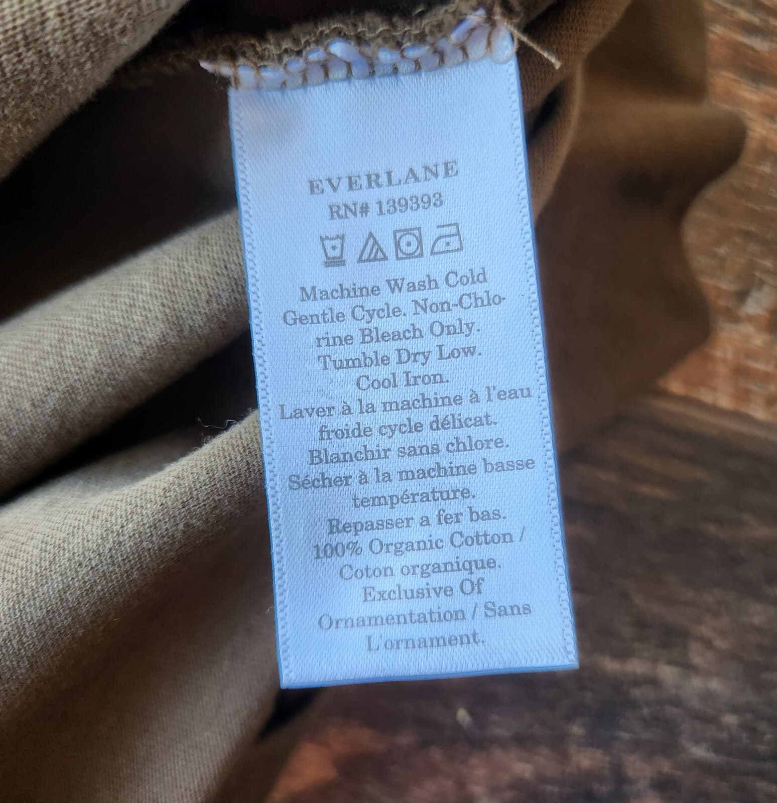 Everlane The Organic Cotton Weekend Tee Dress Pocket Short Sleeve Green Womens S - Thumbnail 12