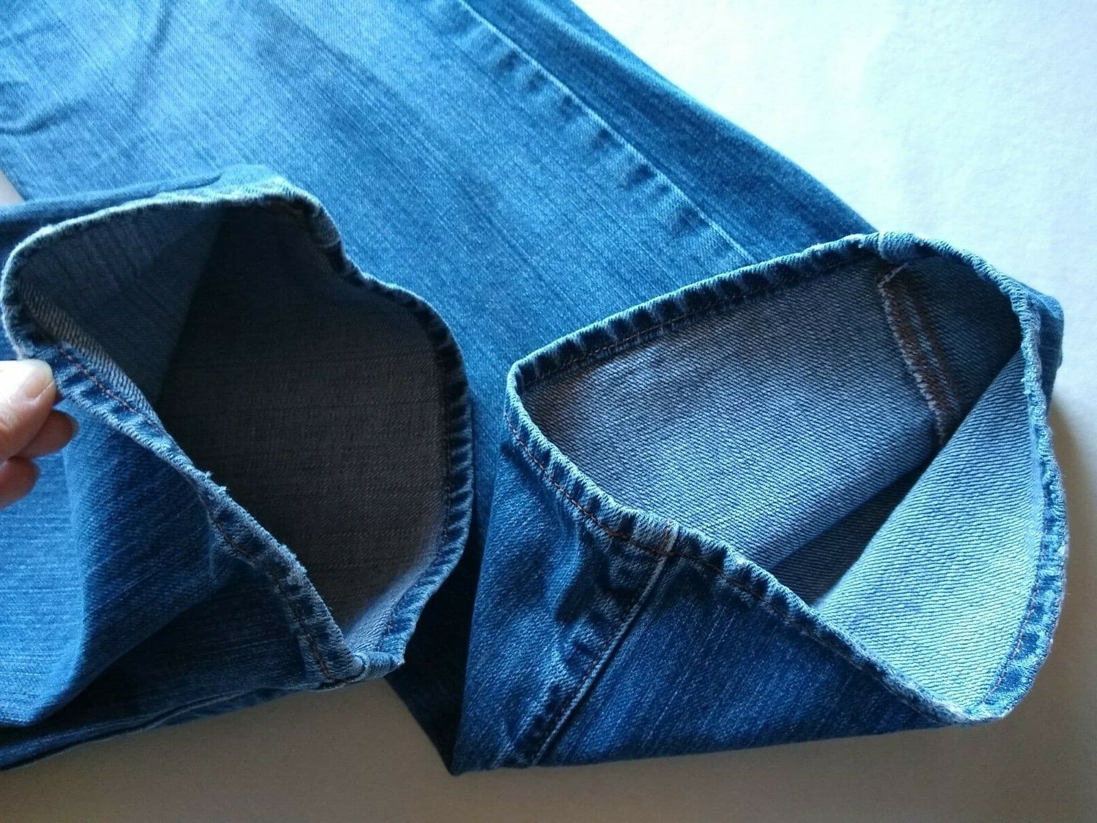Lucky Brand Dungarees by Gene Montesand Classic Fit Jeans Straight Blue Men 32 - Thumbnail 5