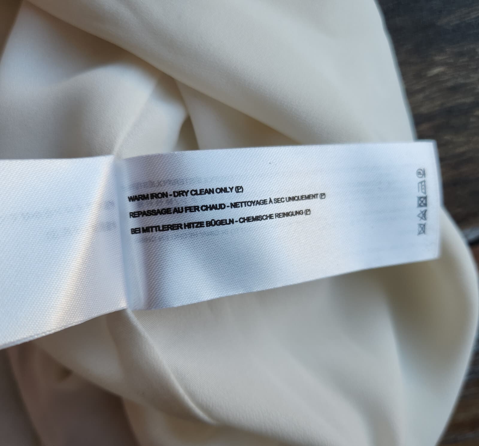 NWT C/MEO Collective Greatest Love Cocktail Evening Dress Sleeveless Cream Sz.M - Thumbnail 11