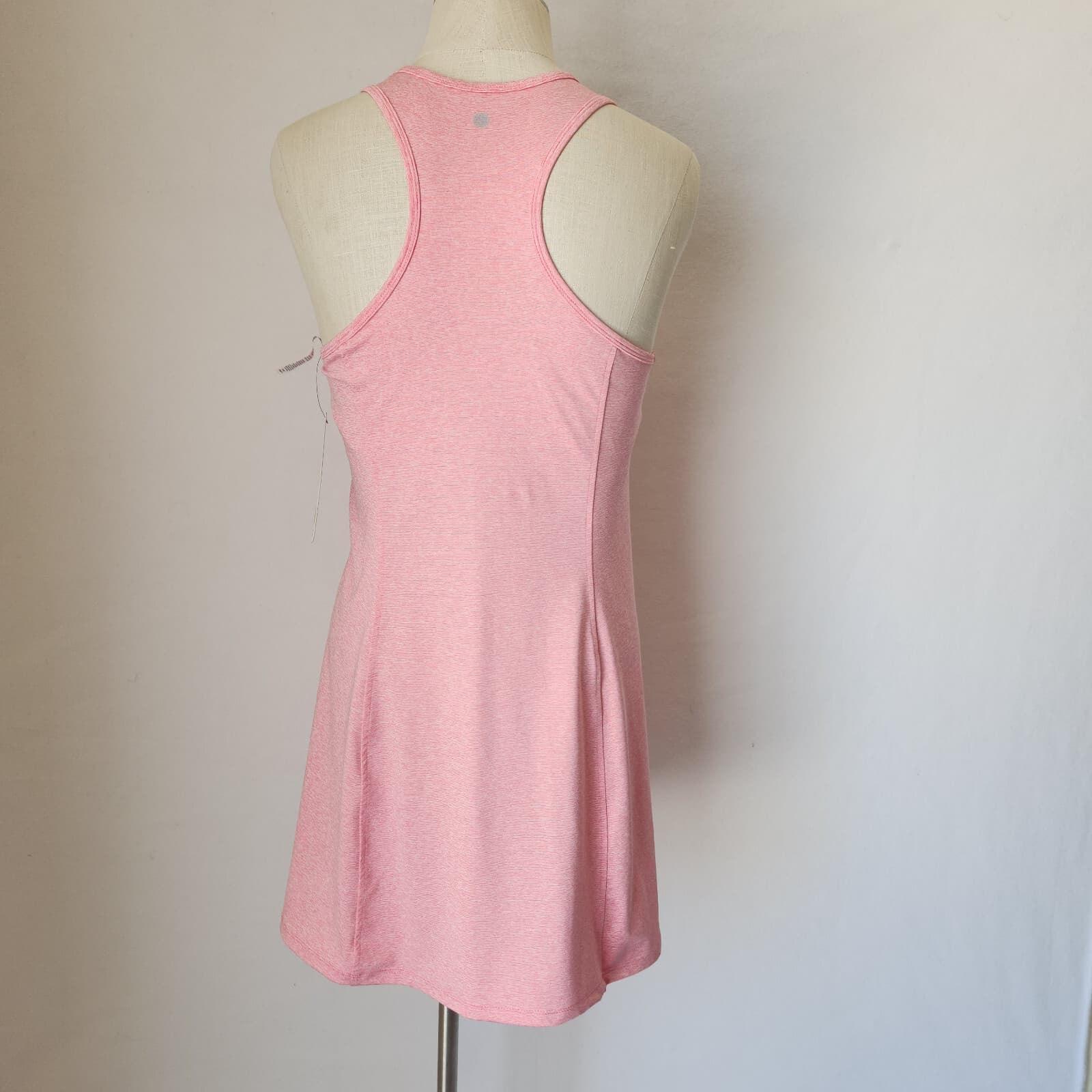 NWT Harmony Balance $58 Athletic Tennis Mini Dress Built-In Bra Pink Women's M - Thumbnail 5