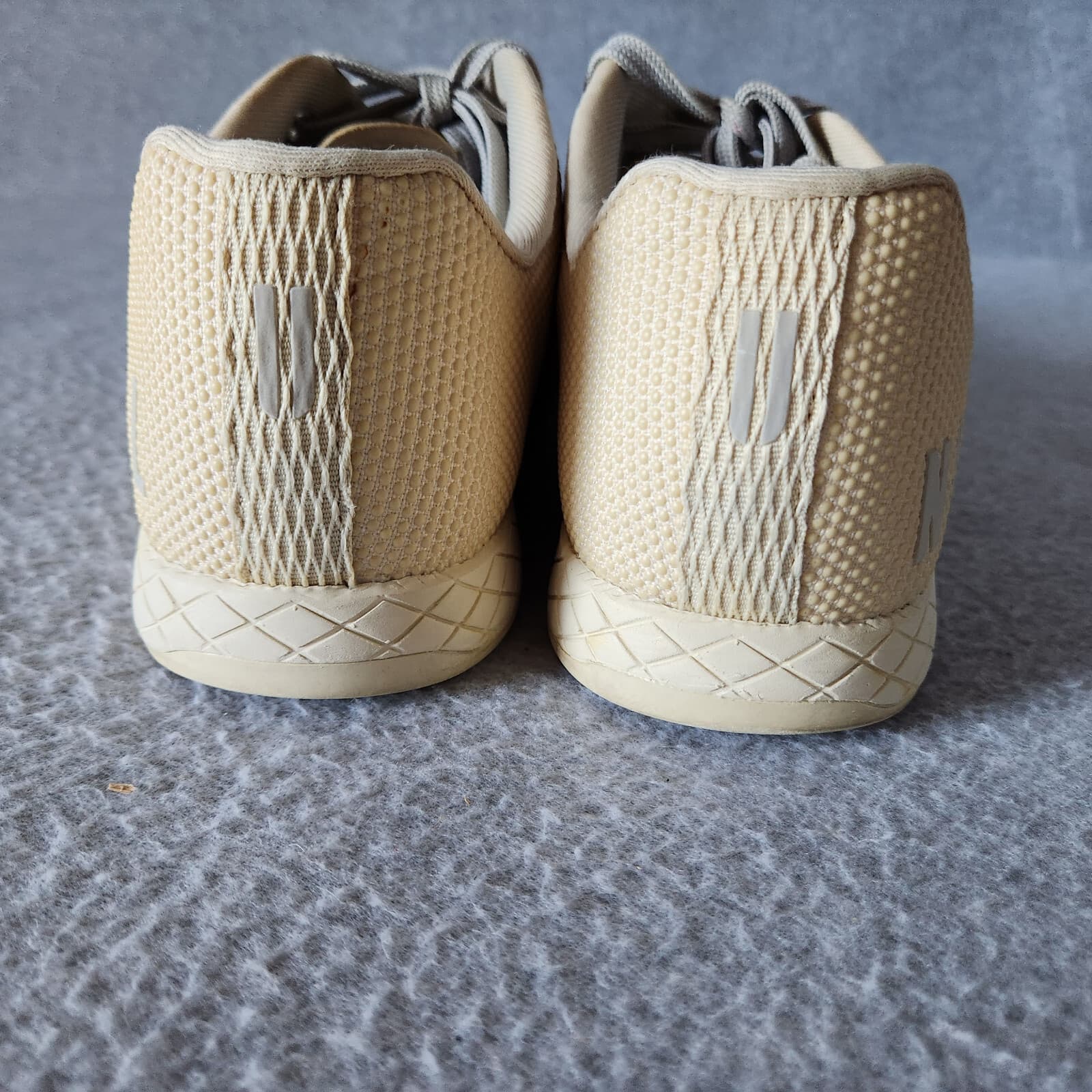Nobull Super Fabric Vanilla Trainer Sneakers Lace-Up Yellow Unisex US M8 W9.5 - Thumbnail 9