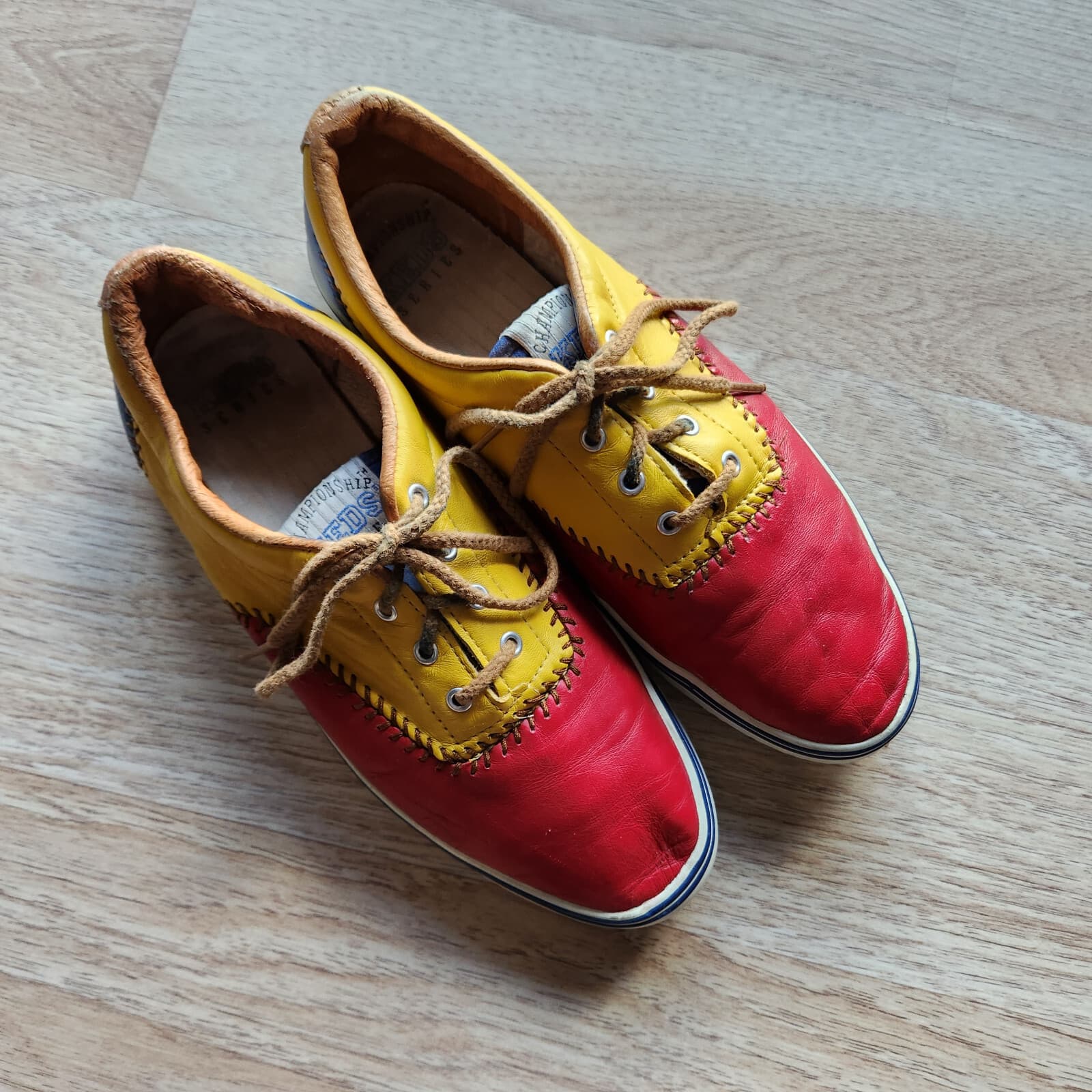 Vintage'90 Keds Series Championship Leather Baseball Stitch Sneaker Women's US8M - Thumbnail 7