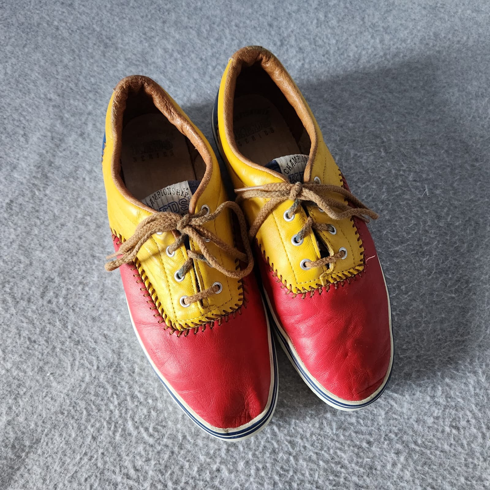 Vintage'90 Keds Series Championship Leather Baseball Stitch Sneaker Women's US8M - Thumbnail 2