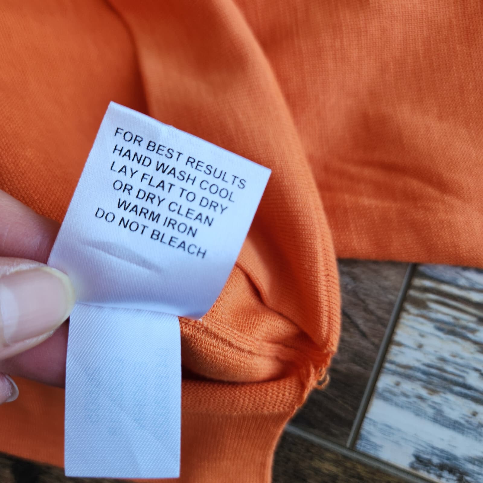 Peter Millar Silk Cotton Blend Crew Neck Sweater Pullover Pocket Orange Men's M - Thumbnail 8