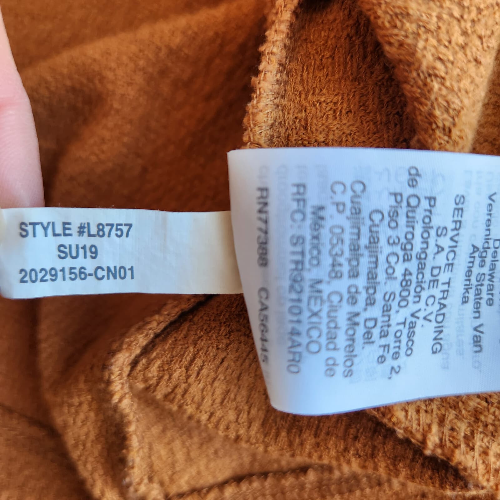Texture & Thread x Madewell Side-Tie Wrap Dress Short Sleeve Golden Pecan Sz.S - Thumbnail 10