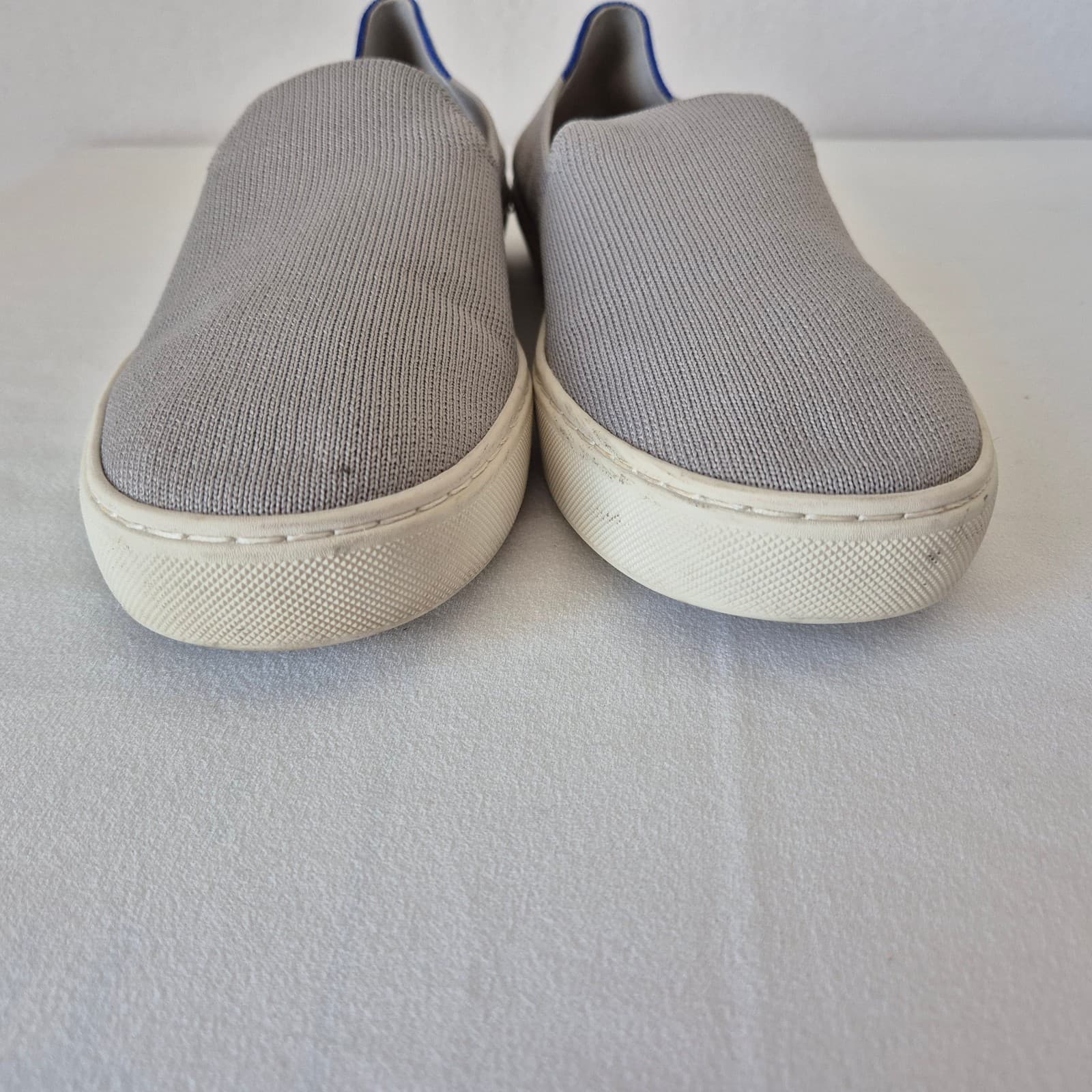 Rothy's The Original Slip-On Sneaker Comfort Soft Flexible Knit Grey Women's 9 - Thumbnail 9