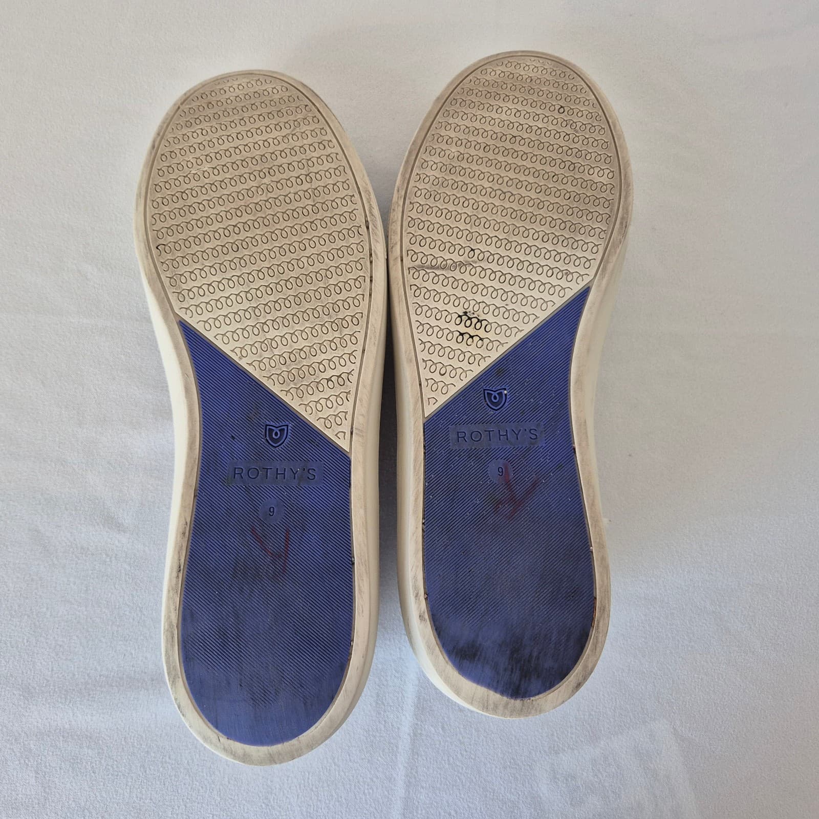 Rothy's The Original Slip-On Sneaker Comfort Soft Flexible Knit Grey Women's 9 - Thumbnail 7