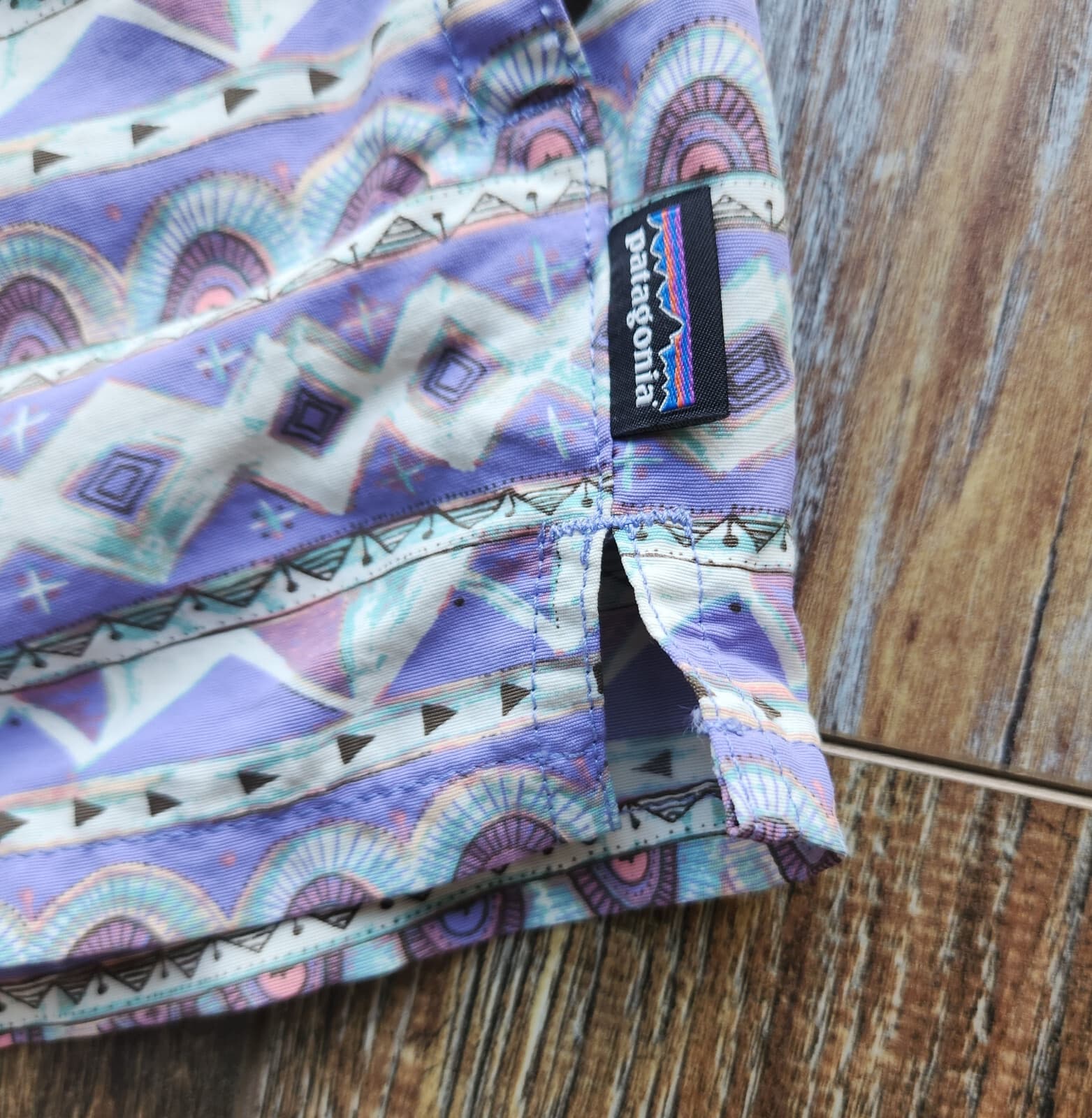 Patagonia Barely Baggie 2.5" Shorts Pocket Valengeo Light Violet Blue Women's M - Thumbnail 3