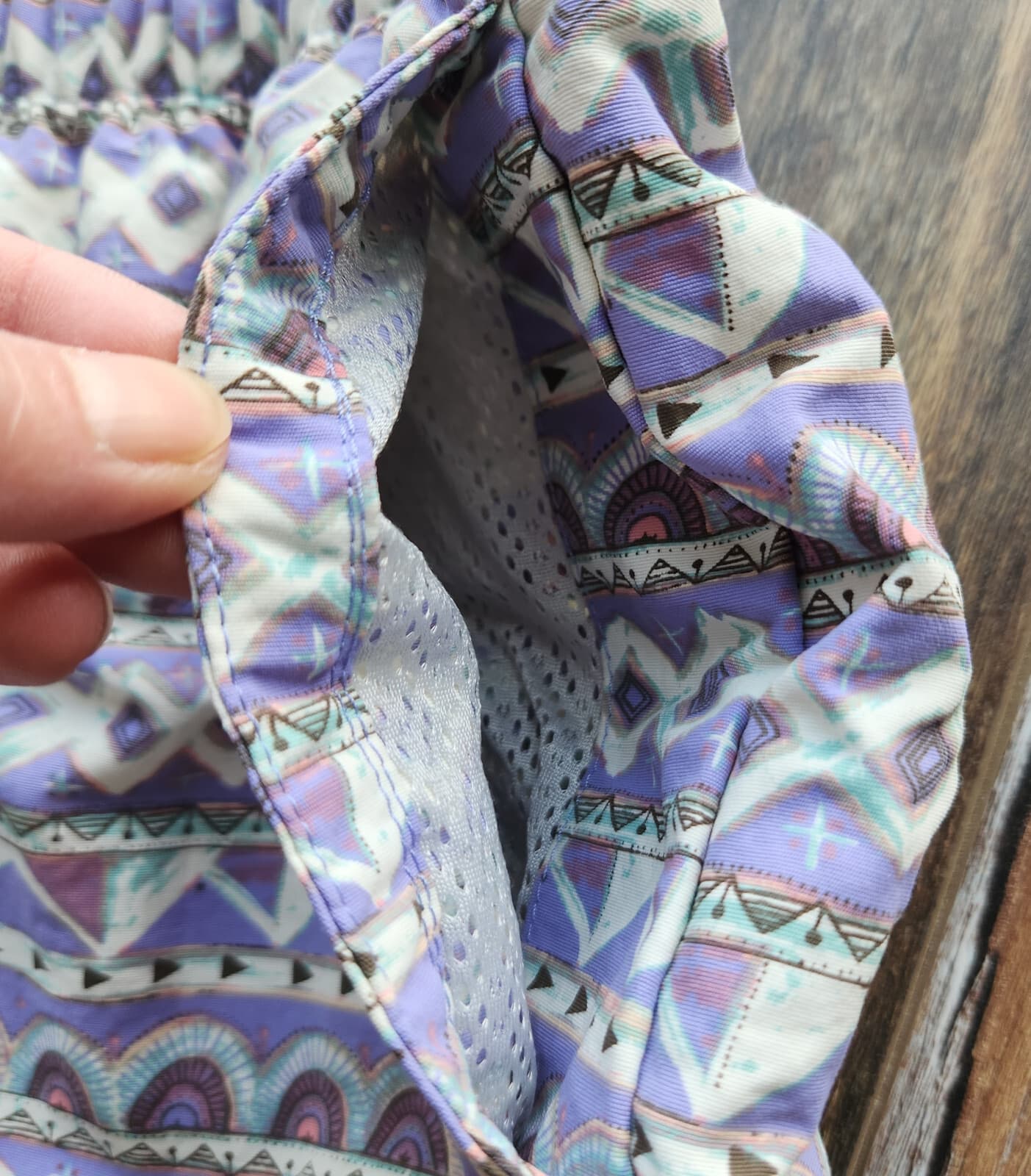 Patagonia Barely Baggie 2.5" Shorts Pocket Valengeo Light Violet Blue Women's M - Thumbnail 4