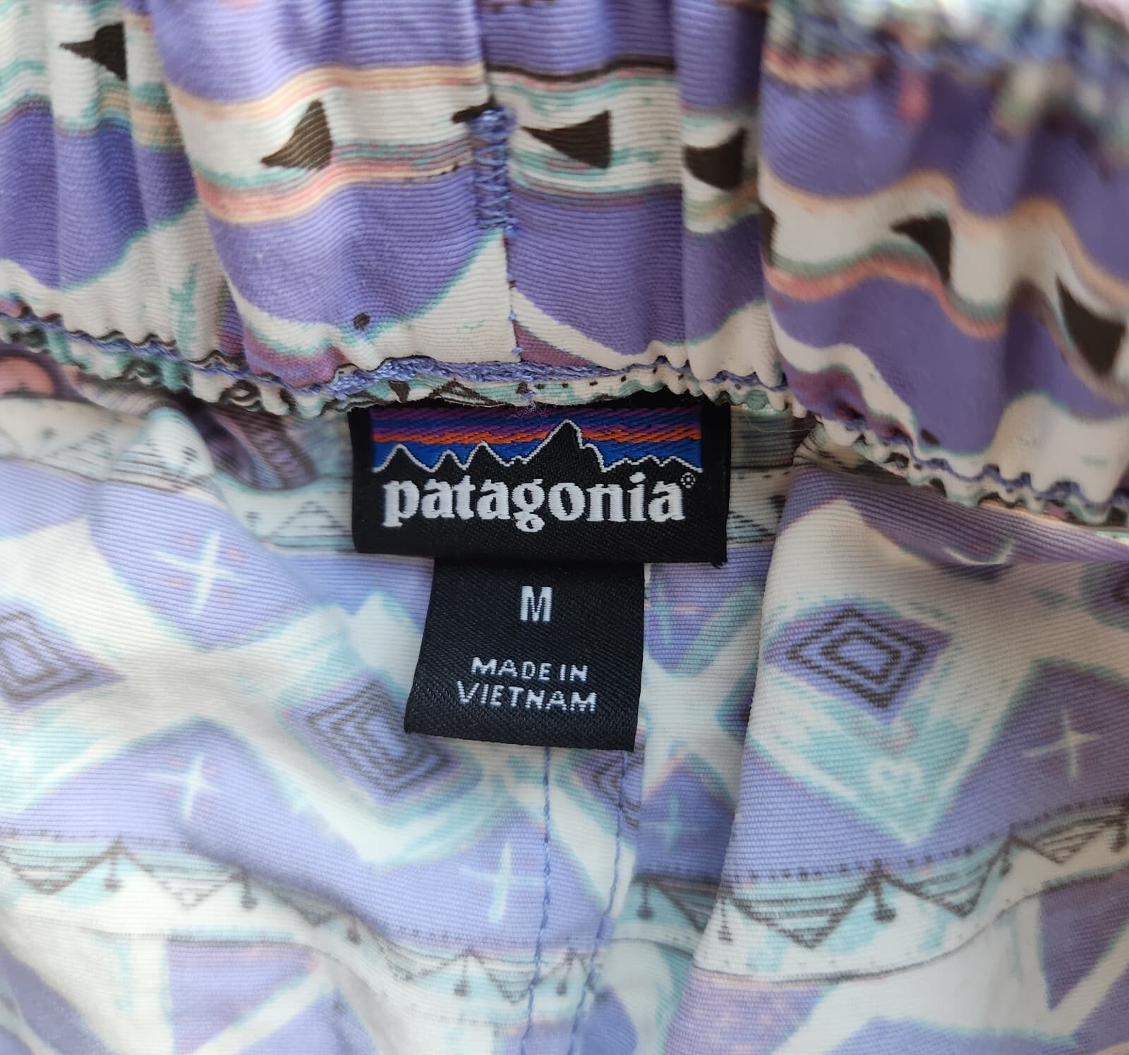 Patagonia Barely Baggie 2.5" Shorts Pocket Valengeo Light Violet Blue Women's M - Thumbnail 10