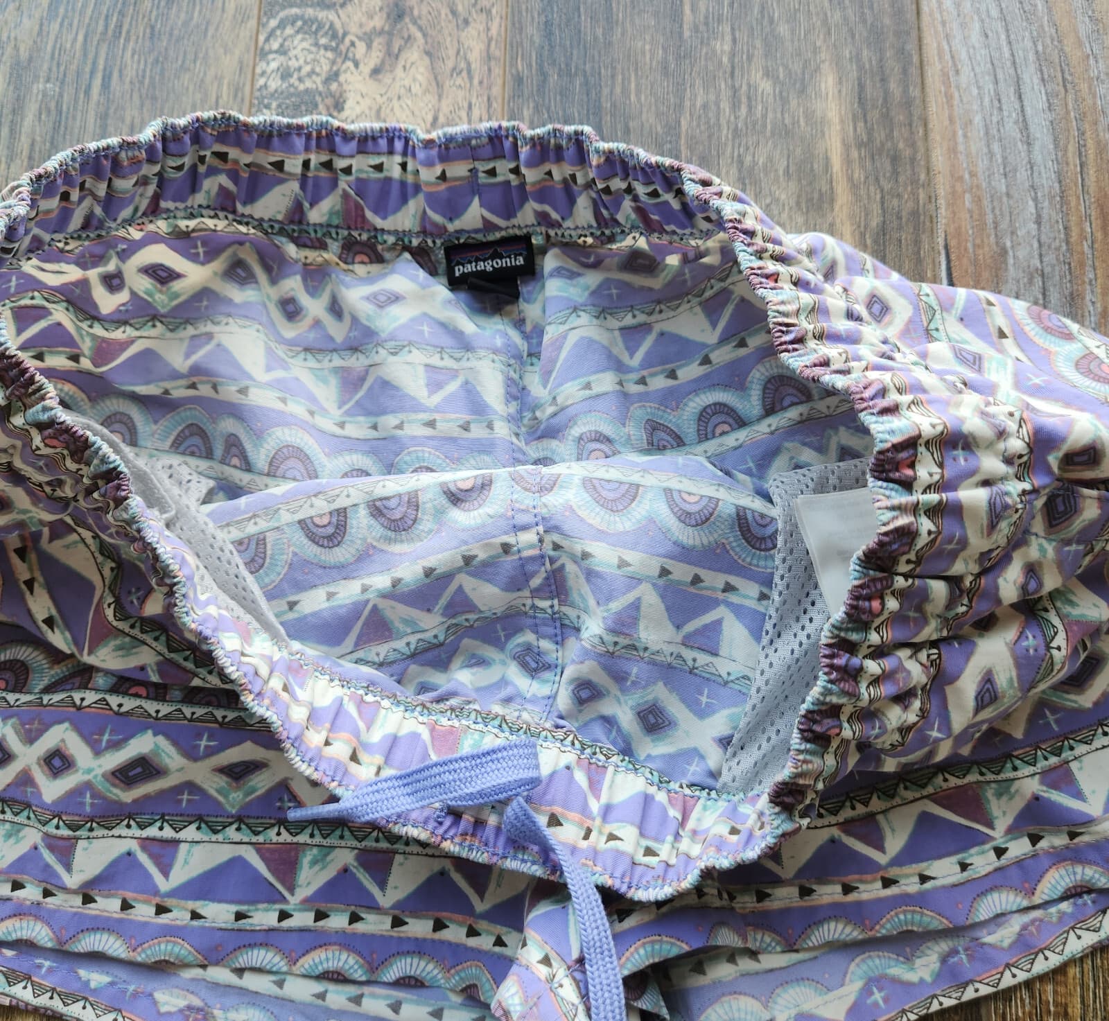 Patagonia Barely Baggie 2.5" Shorts Pocket Valengeo Light Violet Blue Women's M - Thumbnail 9