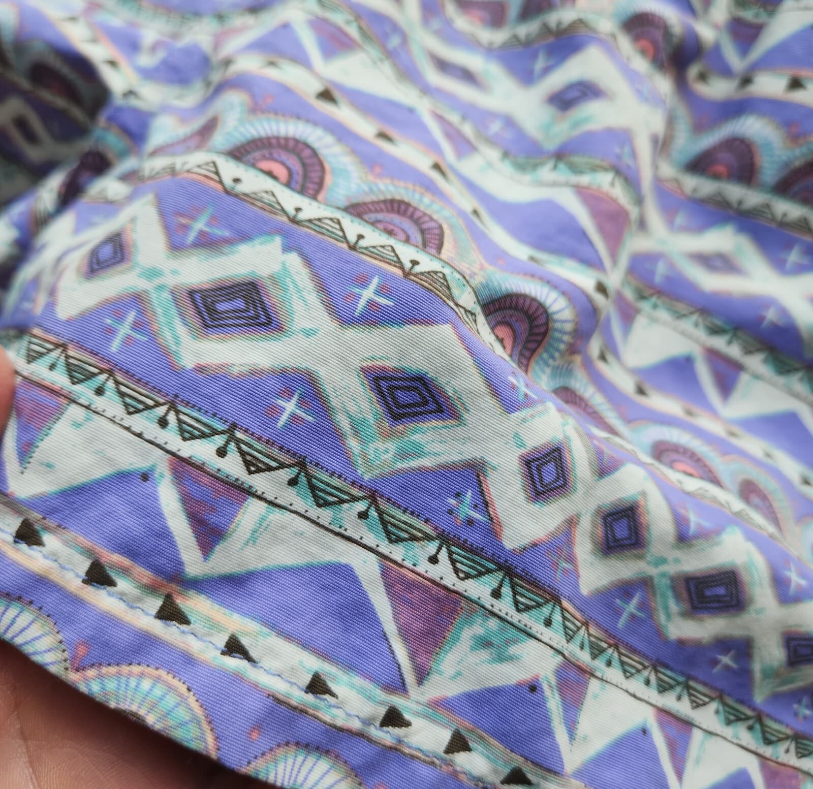 Patagonia Barely Baggie 2.5" Shorts Pocket Valengeo Light Violet Blue Women's M - Thumbnail 8