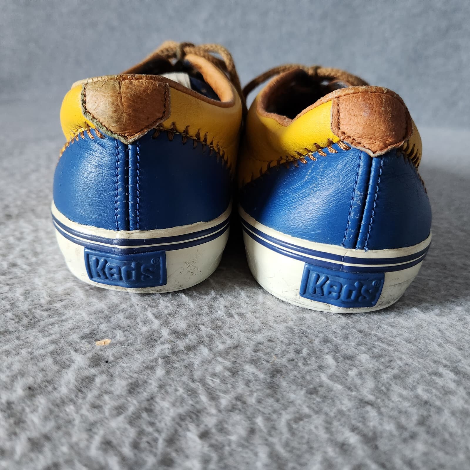 Vintage'90 Keds Series Championship Leather Baseball Stitch Sneaker Women's US8M - Thumbnail 5