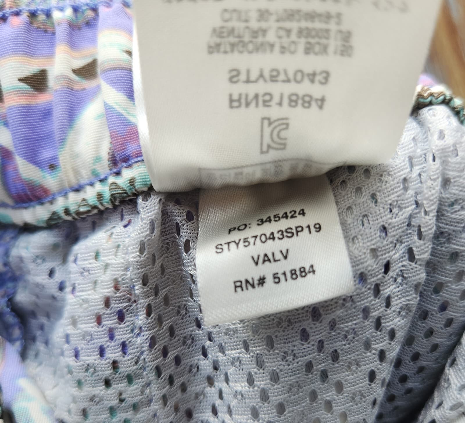Patagonia Barely Baggie 2.5" Shorts Pocket Valengeo Light Violet Blue Women's M - Thumbnail 13