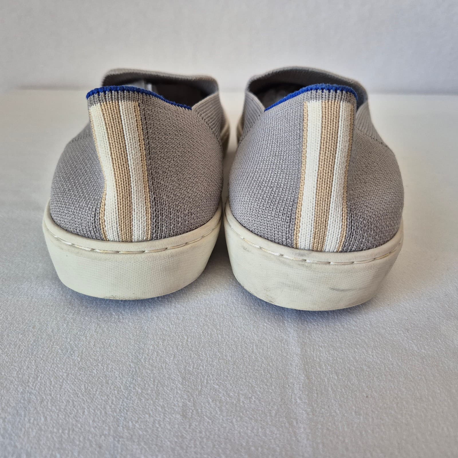 Rothy's The Original Slip-On Sneaker Comfort Soft Flexible Knit Grey Women's 9 - Thumbnail 8