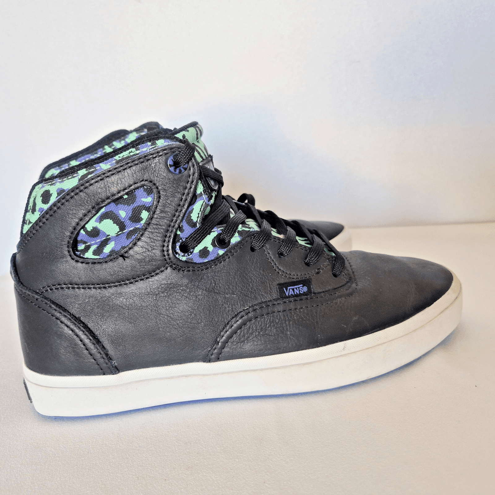 Vans OTW Collection Holiday 2013 Bushwick Leopard Camo Hi-Top Sneakers Men's US9 - Thumbnail 6