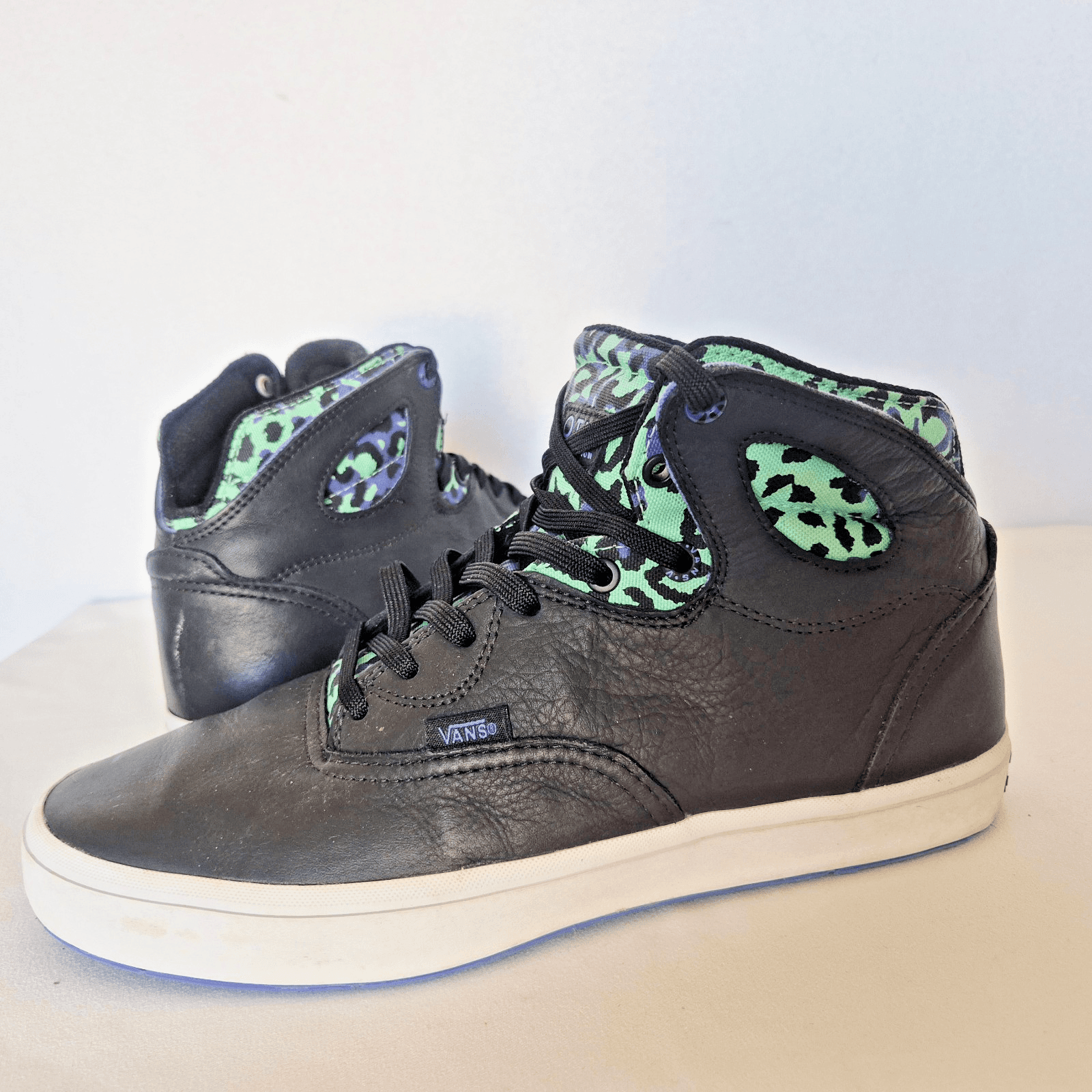 Vans OTW Collection Holiday 2013 Bushwick Leopard Camo Hi-Top Sneakers Men's US9 - Thumbnail 4