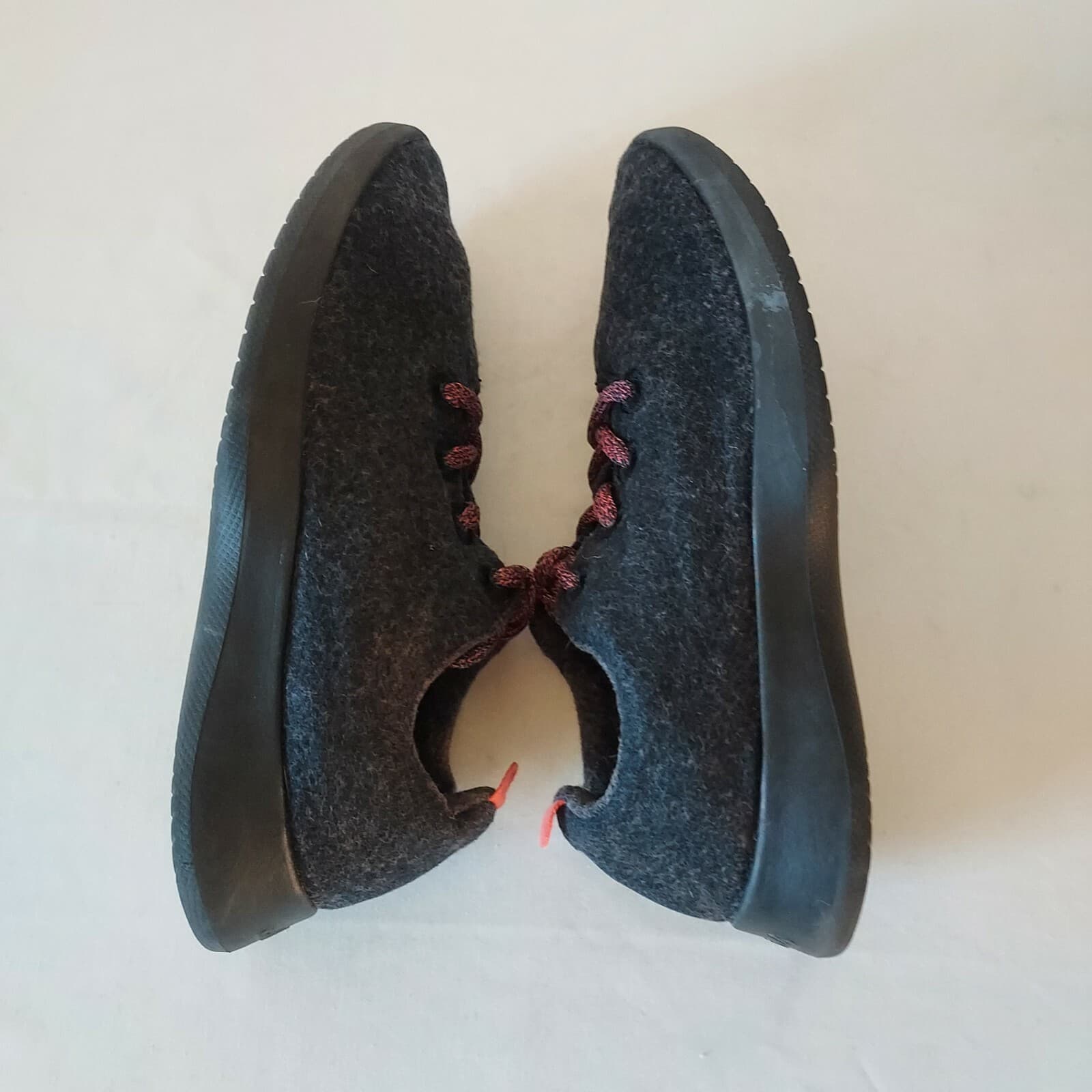 Allbirds The Wool Runners Shoe Lace NZ Superfine Merino Wool Black Women US7 - Thumbnail 4