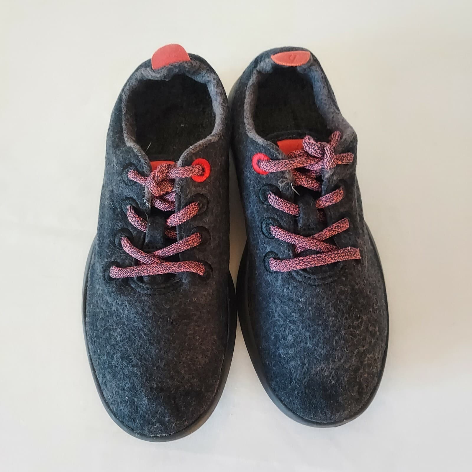 Allbirds The Wool Runners Shoe Lace NZ Superfine Merino Wool Black Women US7 - Thumbnail 2