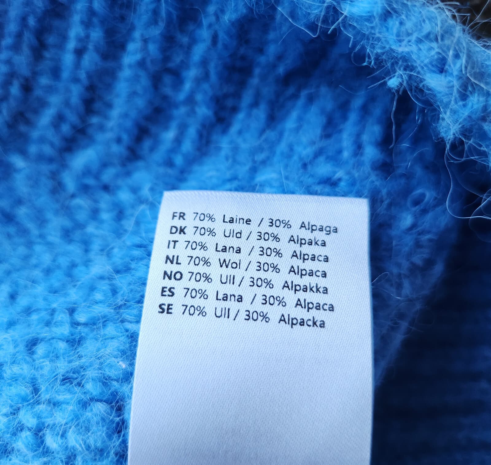 Samsoe Samsoe Mollie Wool Alpaca Turtleneck Sweater Lichen Blue Women's S/M $296 - Thumbnail 14