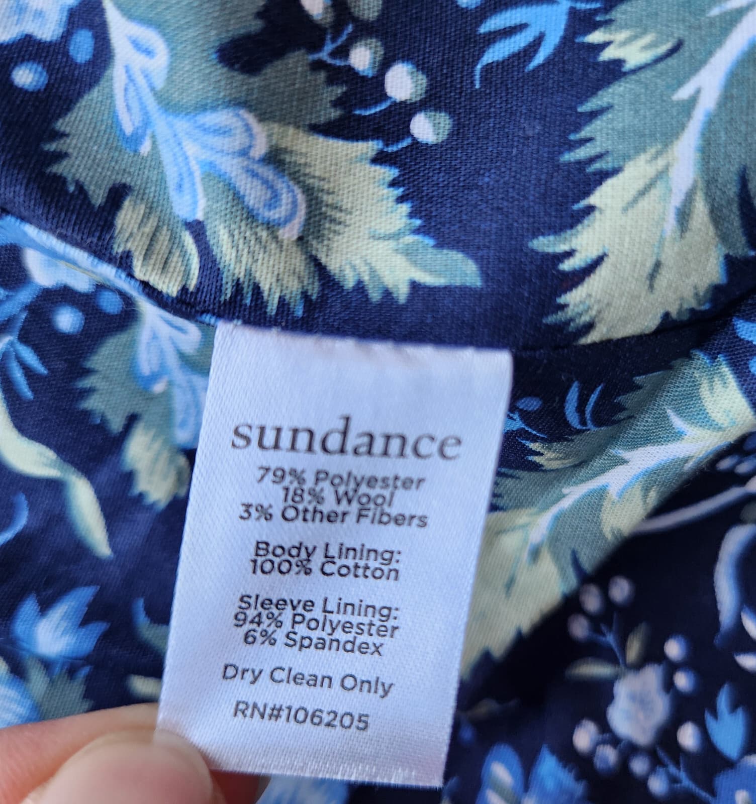Sundance Basilica Atomic Fleck Plaid Double Breast Coat Wool Blend Blue Bust 48" - Thumbnail 12